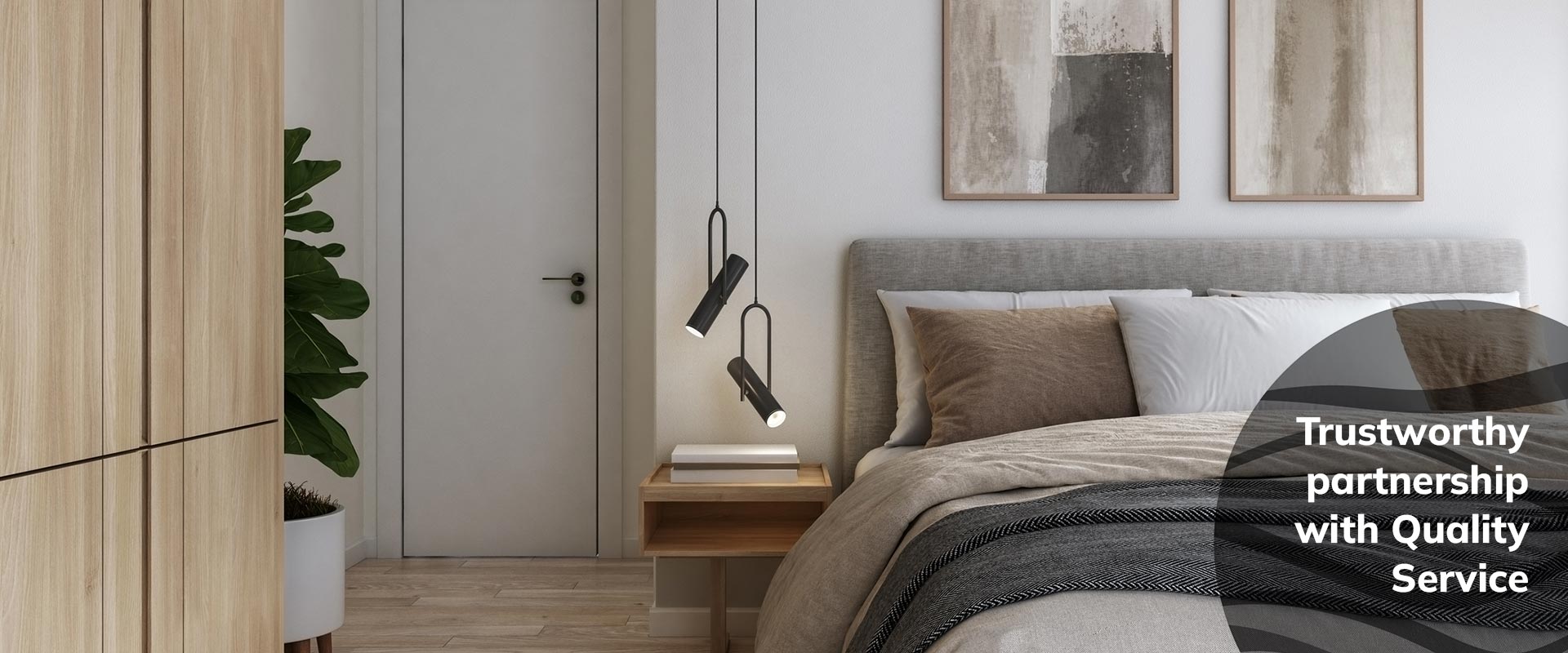 Trustworthy partnership with quality service